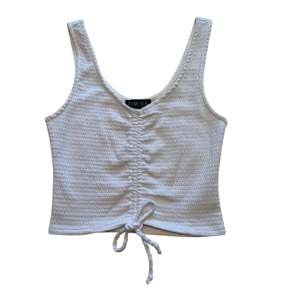Tie Front Crop Top